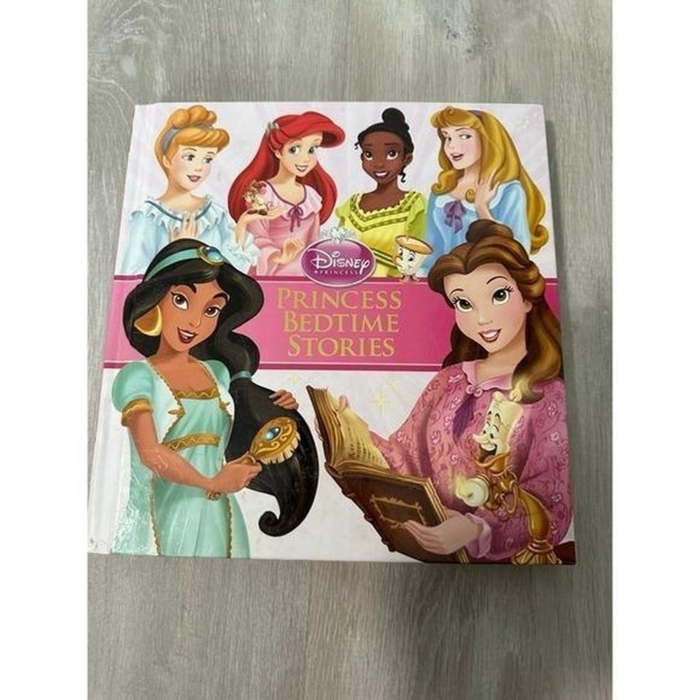 Disney Princess Bedtime Stories Hardcover Book Childrens Fairytale Collection
